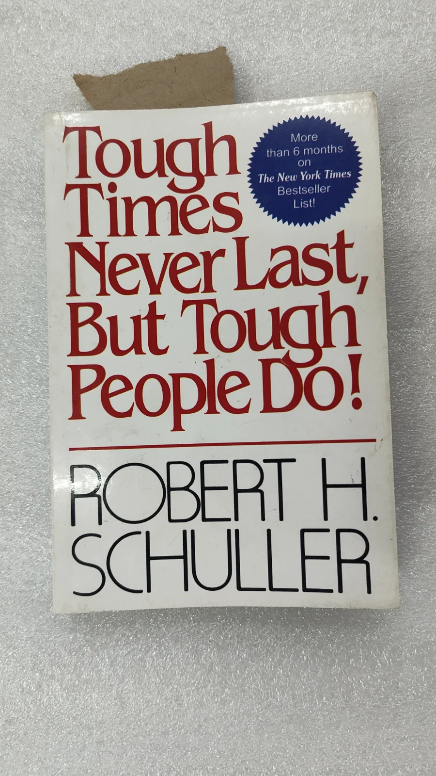 Tough Times Never Last, But Through People Do
